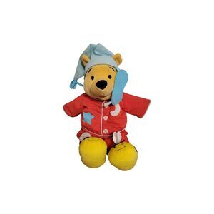 Disney 2002 Winnie The Pooh Sing N Snore Doll Kids Red Outfit Talking Vintage